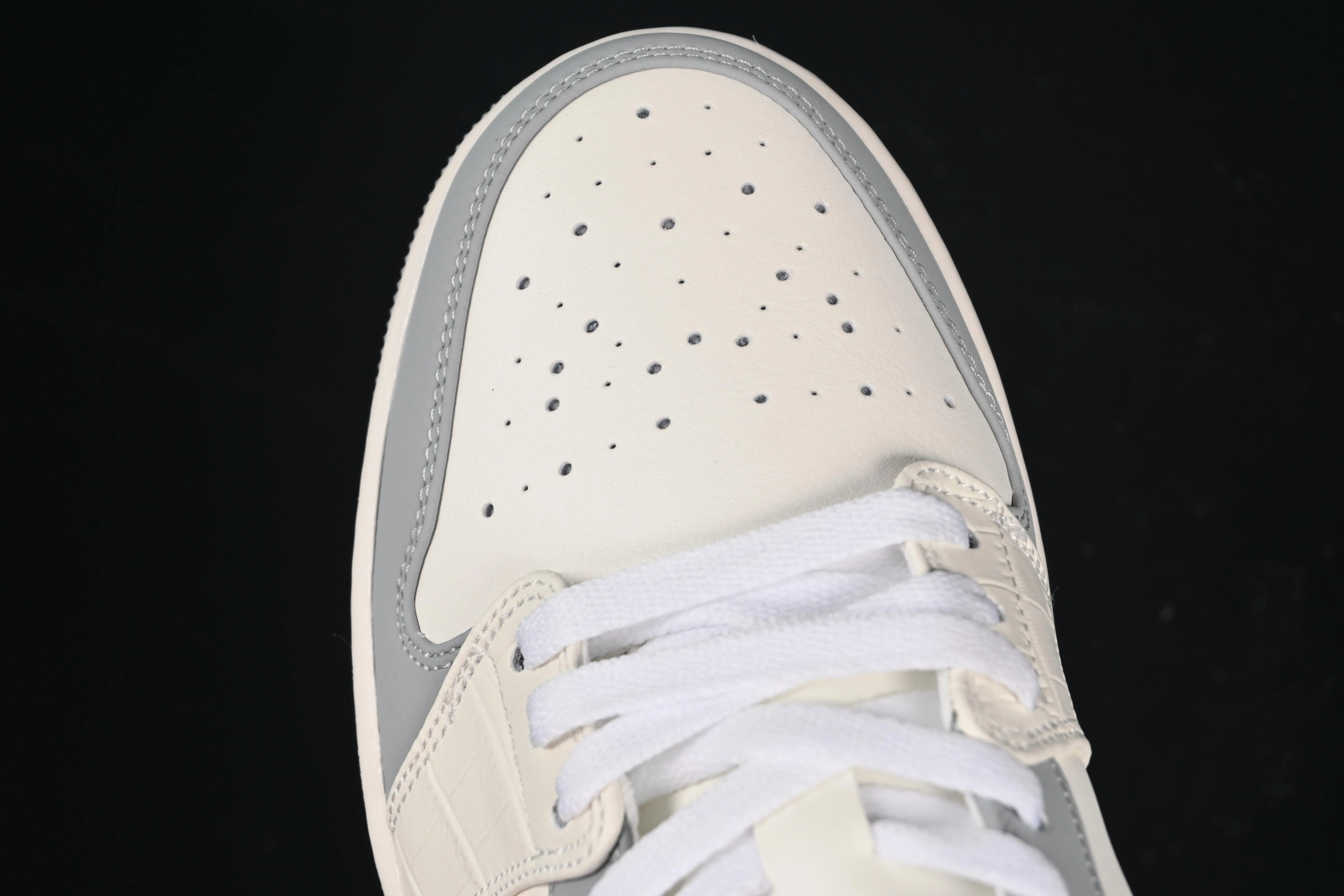 All categories Air Jordan Jordan series basketball shoes Air Jordan 1 Low Air Jordan 1 Low AJ1 Joe 1 flash diamond white crack low-top cultural casual sneakers IH7323-100